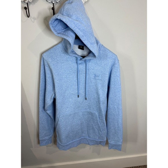 Under Armour Hoodie Mens Medium M Blue Pullover Sweatshirt Casual Activewear - Picture 1 of 3